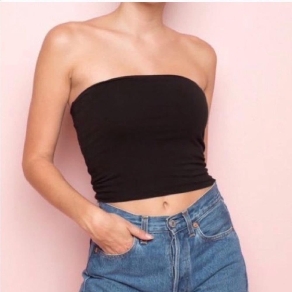 Brandy Melville Black Jenny Tube Top